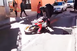 Potosí se congela: accidentes por resbalar en el hielo se dan a media mañana