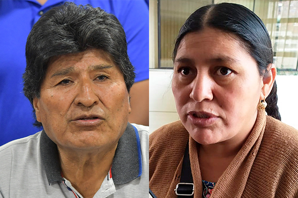 Exdirigente Angélica Ponce dice que Evo convivía con menores en Argentina