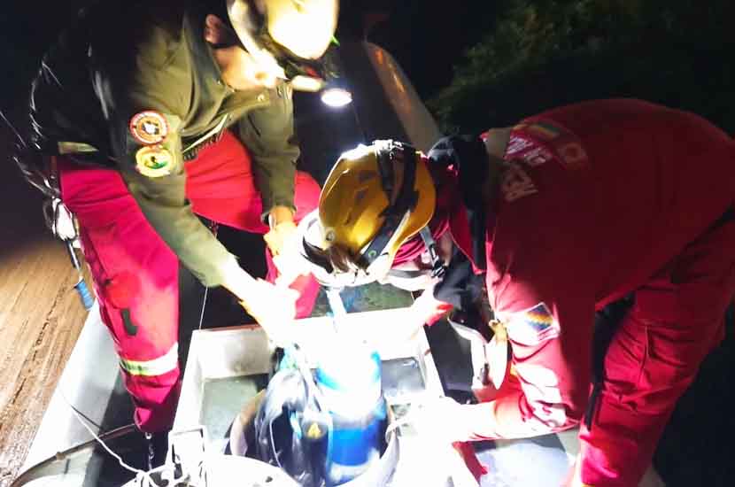 Dos hombres mueren asfixiados dentro de un tanque cisterna en Santa Cruz