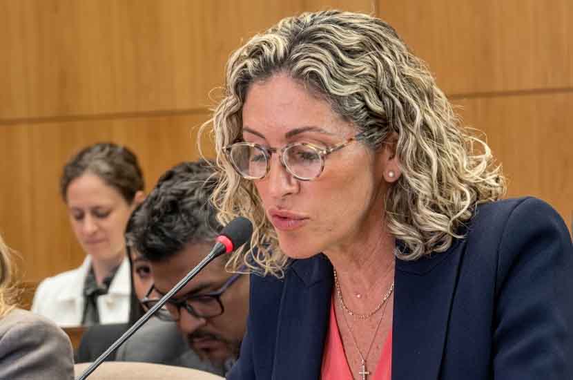 Video | Primera dama de Bolivia participa en la cumbre sobre educación digital que impulsa Melania Trump en EEUU